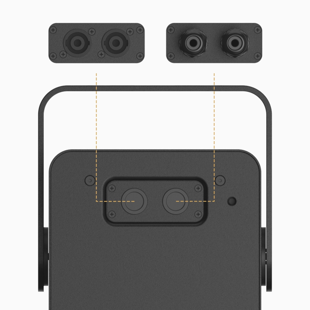 Audac VIRO5D/W - Głośnik