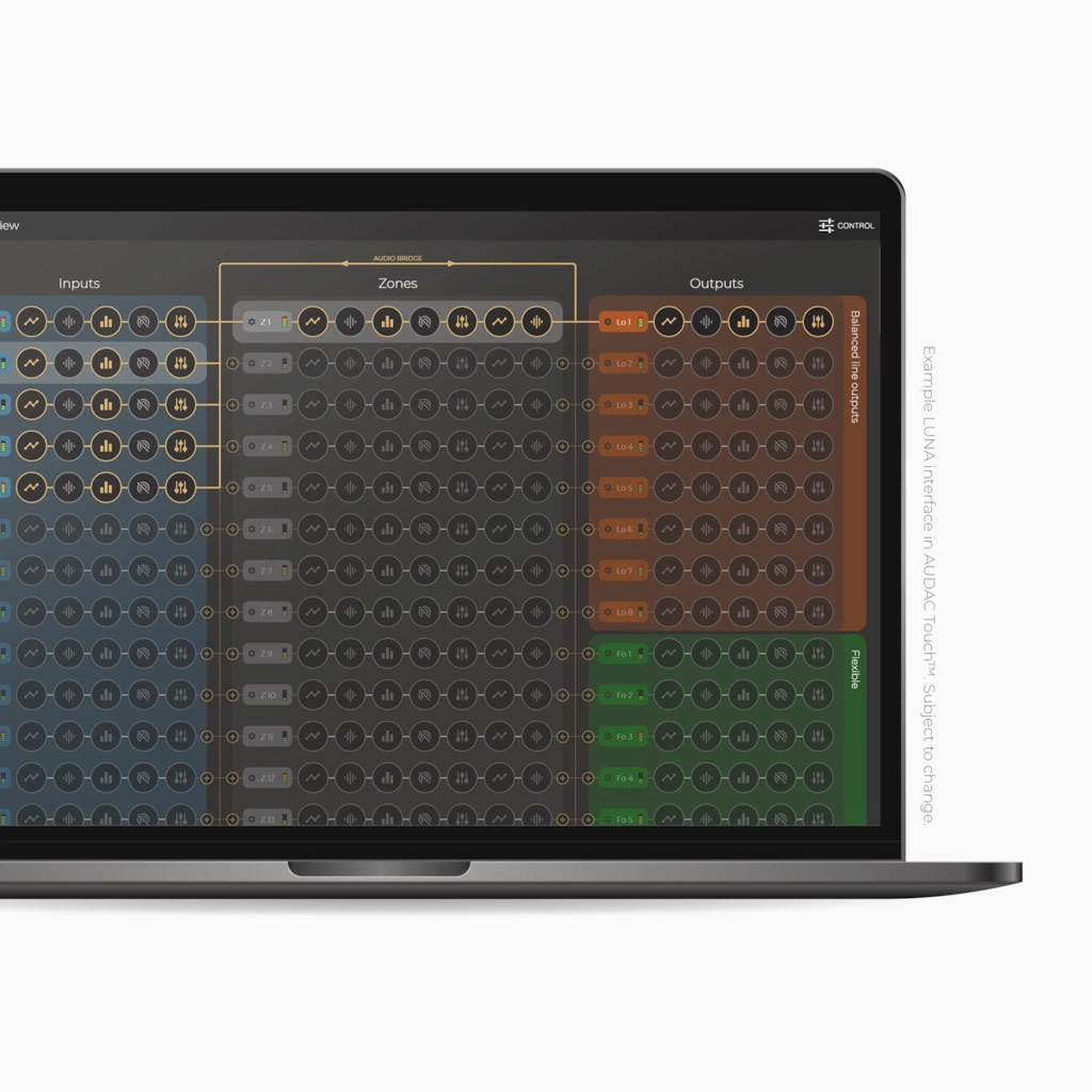 Audac LUNA-U - Sieciowa matryca audio