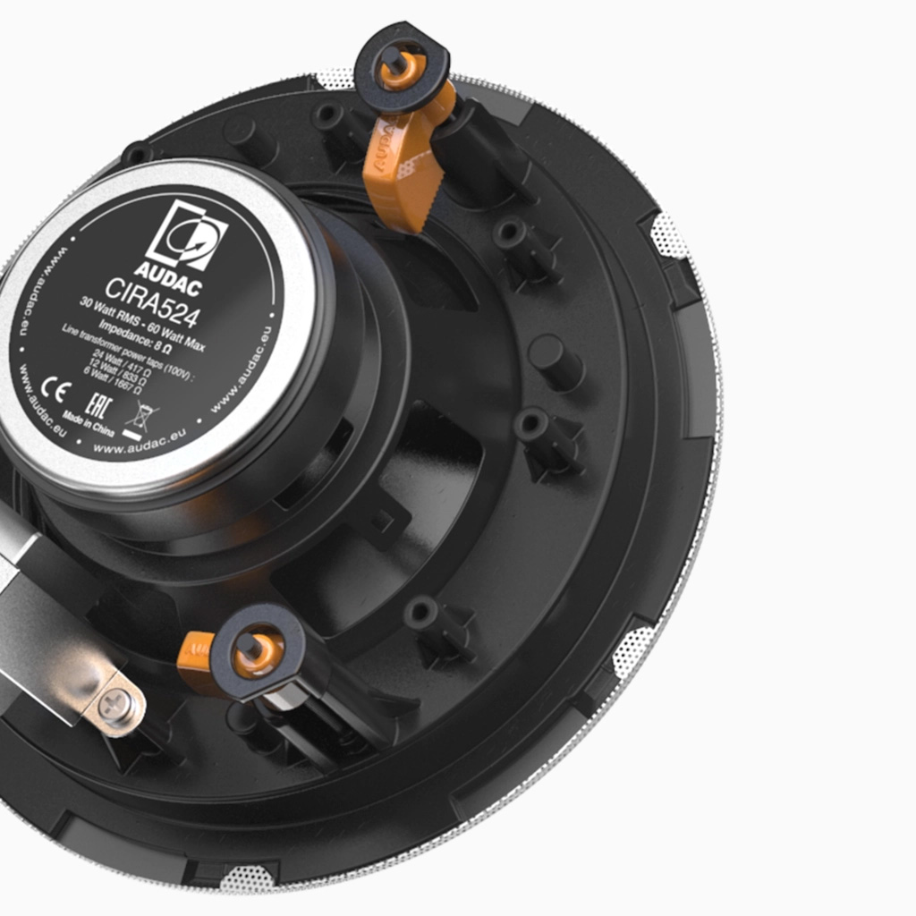Audac CIRA506I/W - Głośnik sufitowy