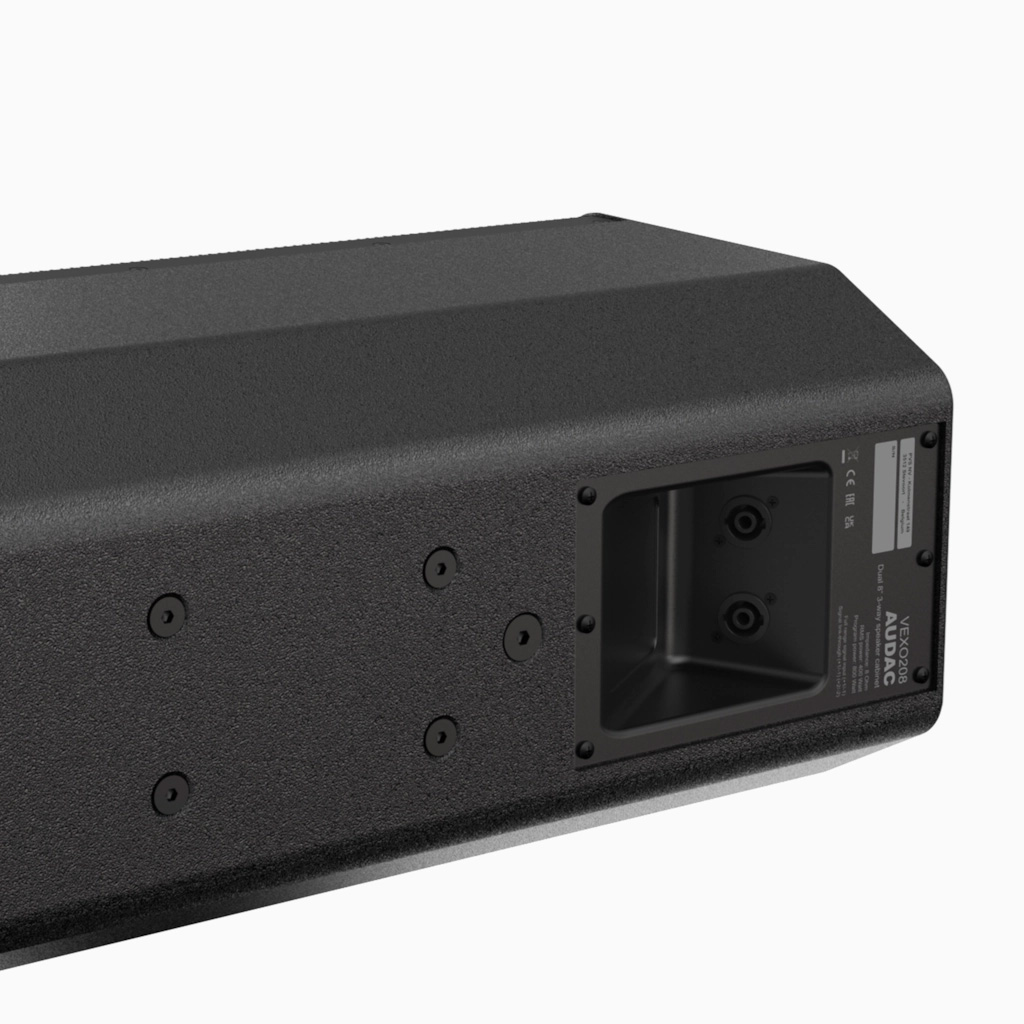 Audac VEXO208/B - Głośnik kompaktowy 3-drożny