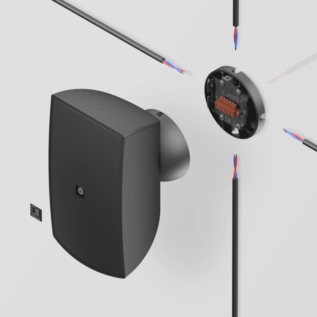 Audac ATEO2/B - Para głośników naściennych