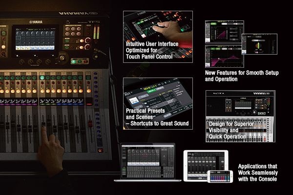 TouchFlow Operation™ – Smooth, Natural Control Flow