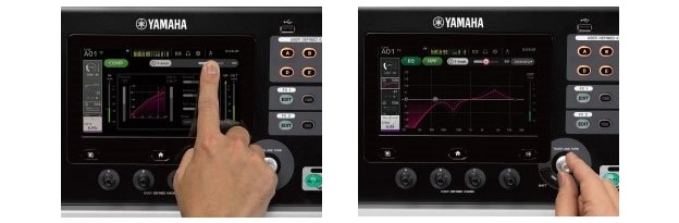 1-pokrętło COMP™ i 1-pokrętło EQ™: Jedno pokrętło, aby wybrać idealne brzmienie