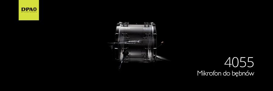 Mikrofon do stopy perkusyjnej firmy DPA model 4055