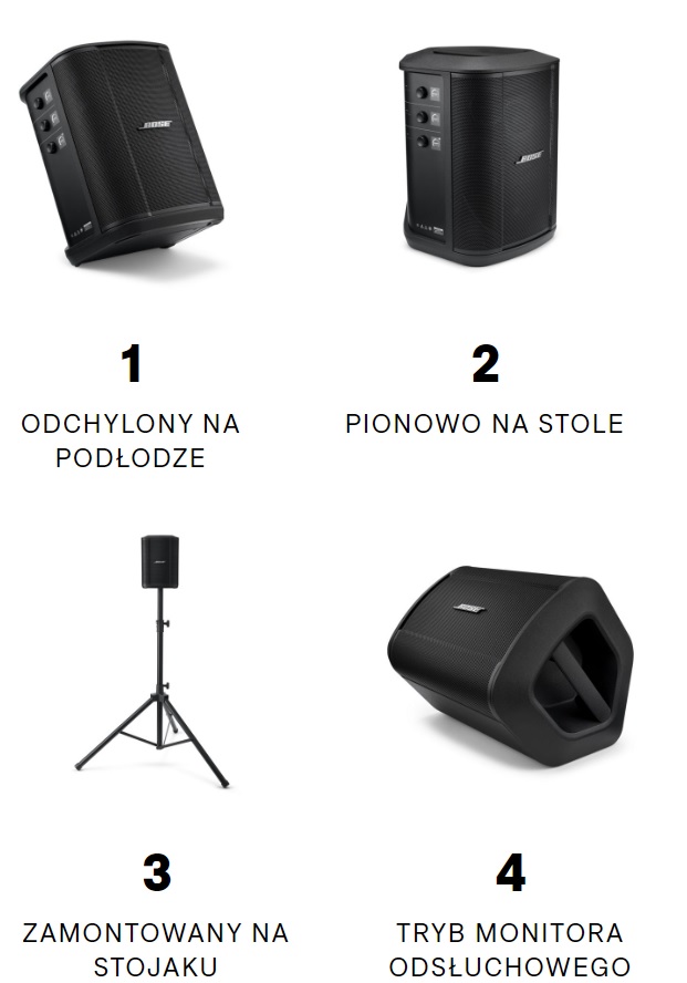 Bose S1 Pro+ Dźwięk dla DOWOLNEJ PRZESTRZENI