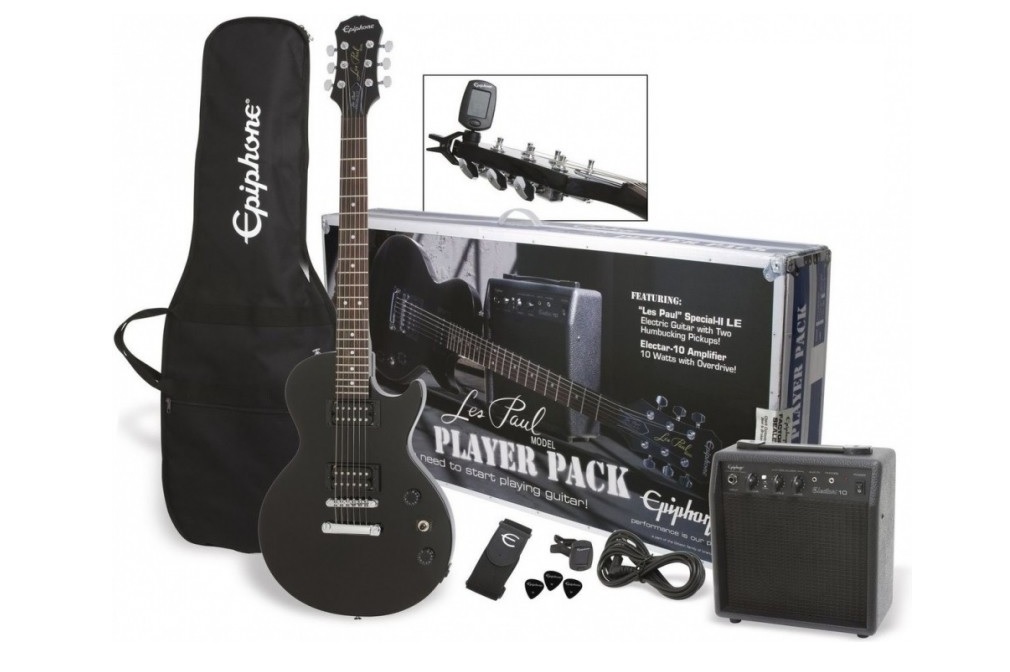 TOP2: Epiphone Les Paul Special II Player Pack EB