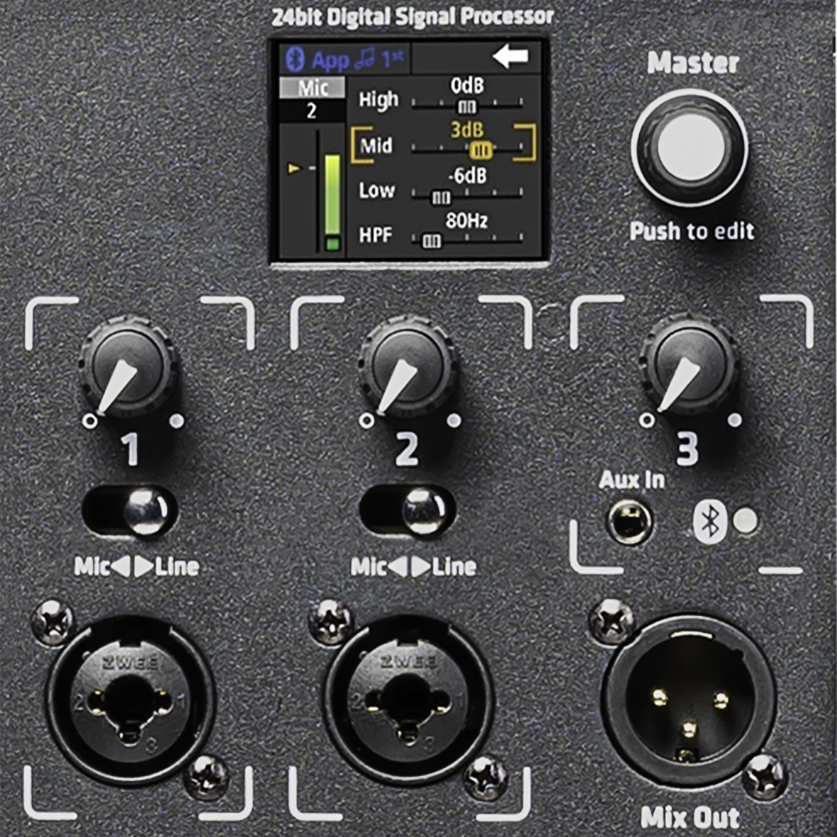 HK Audio Sonar 110 Xi: Intuicyjne sterowanie za pomocą kolorowego wyświetlacza