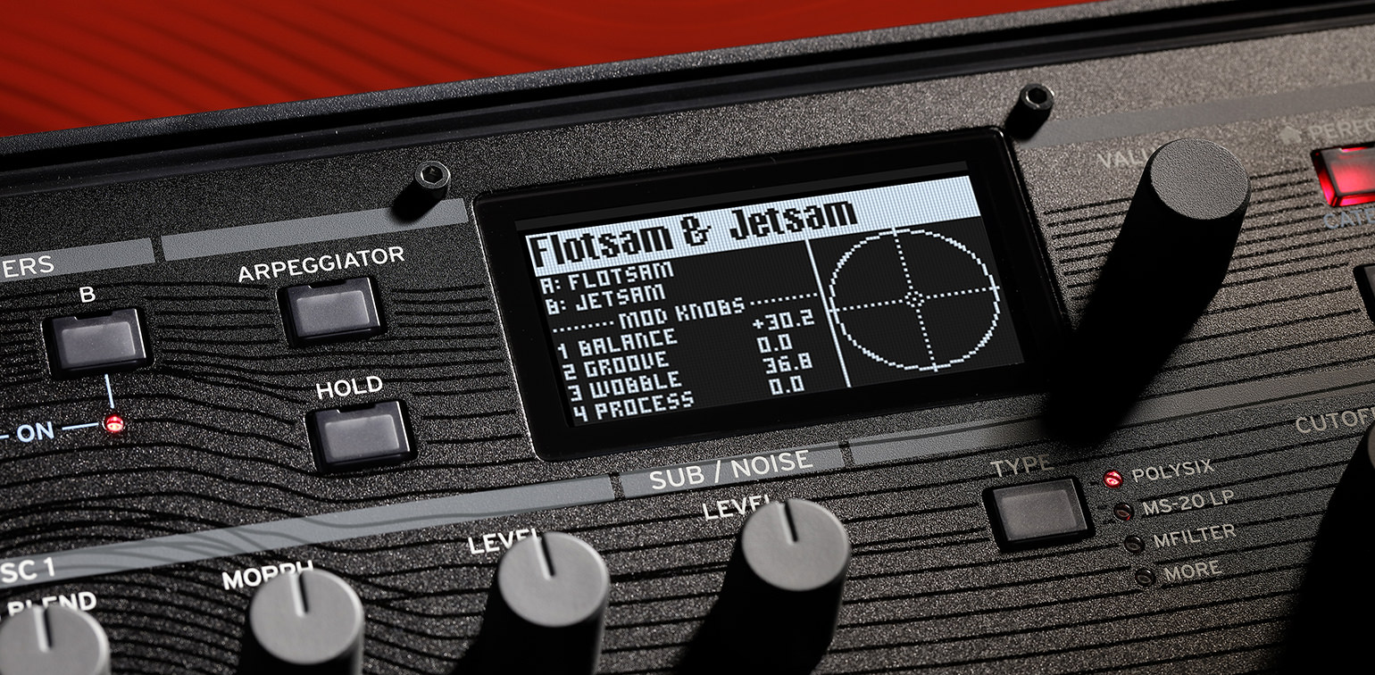 Silnik syntezy Korg modwave mk II