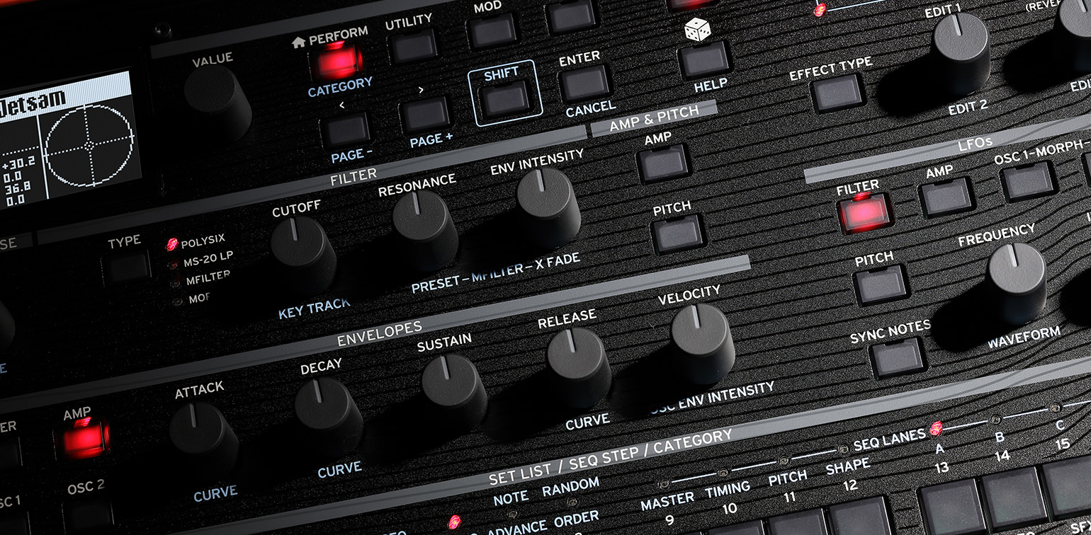 Mnóstwo kontroli i modulacji