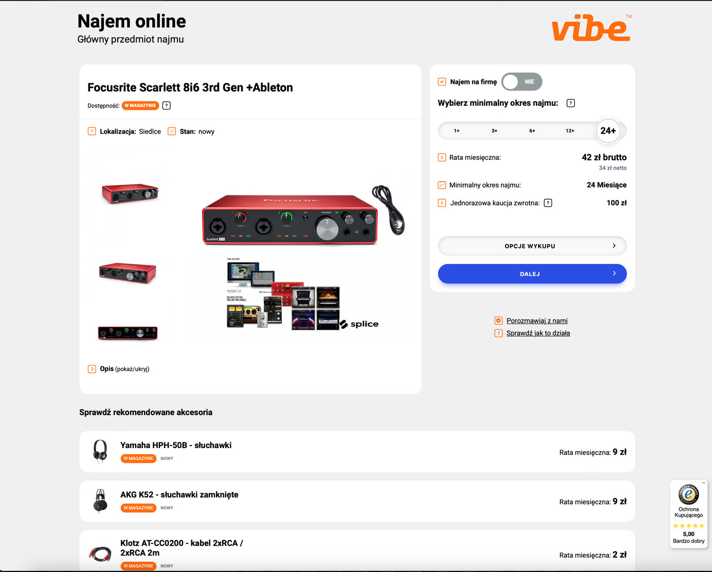 Możesz wybierać spośród setek produktów