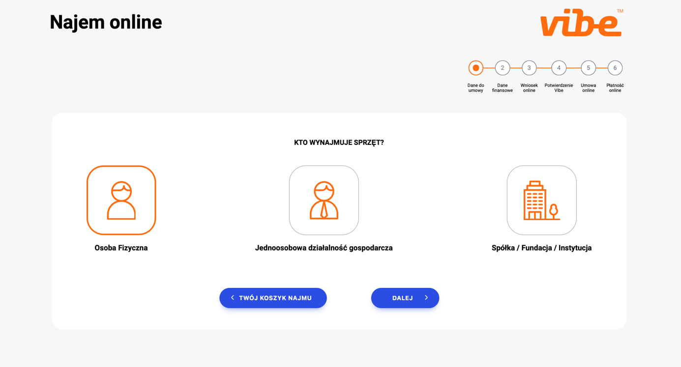 Formularz jest prosty do wypełnienia