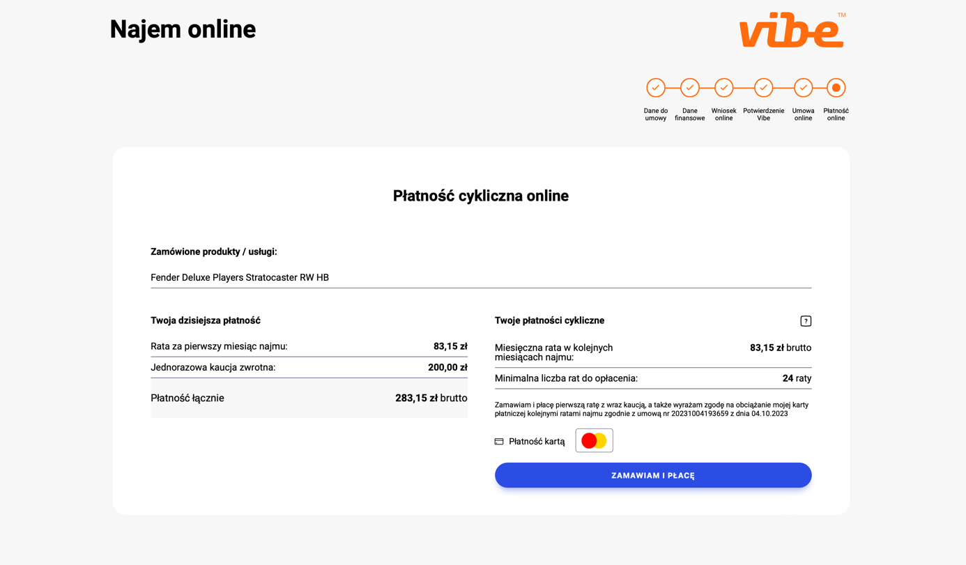 Odbierz instrument u nas, serdecznie zapraszamy