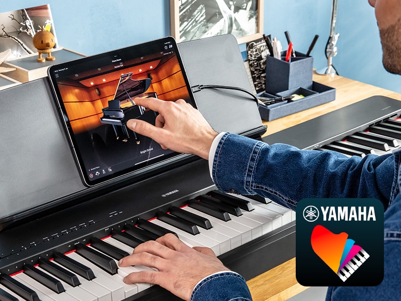 Yamaha P-225 Łatwiejszy dostęp do funkcji