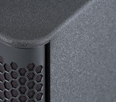 Yamaha STAGEPAS 1K mkII : Wysokiej jakości powłoka polyurea