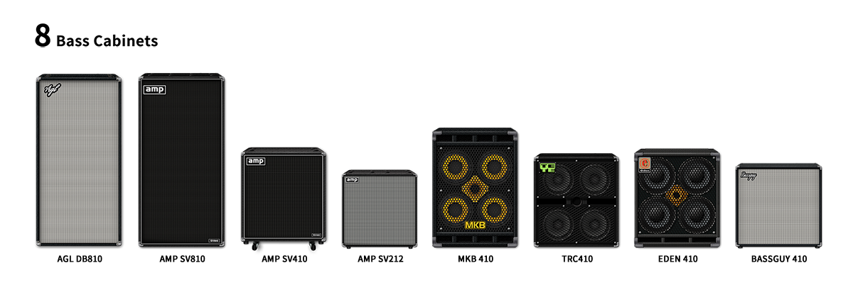 8 Bass Cabinets
