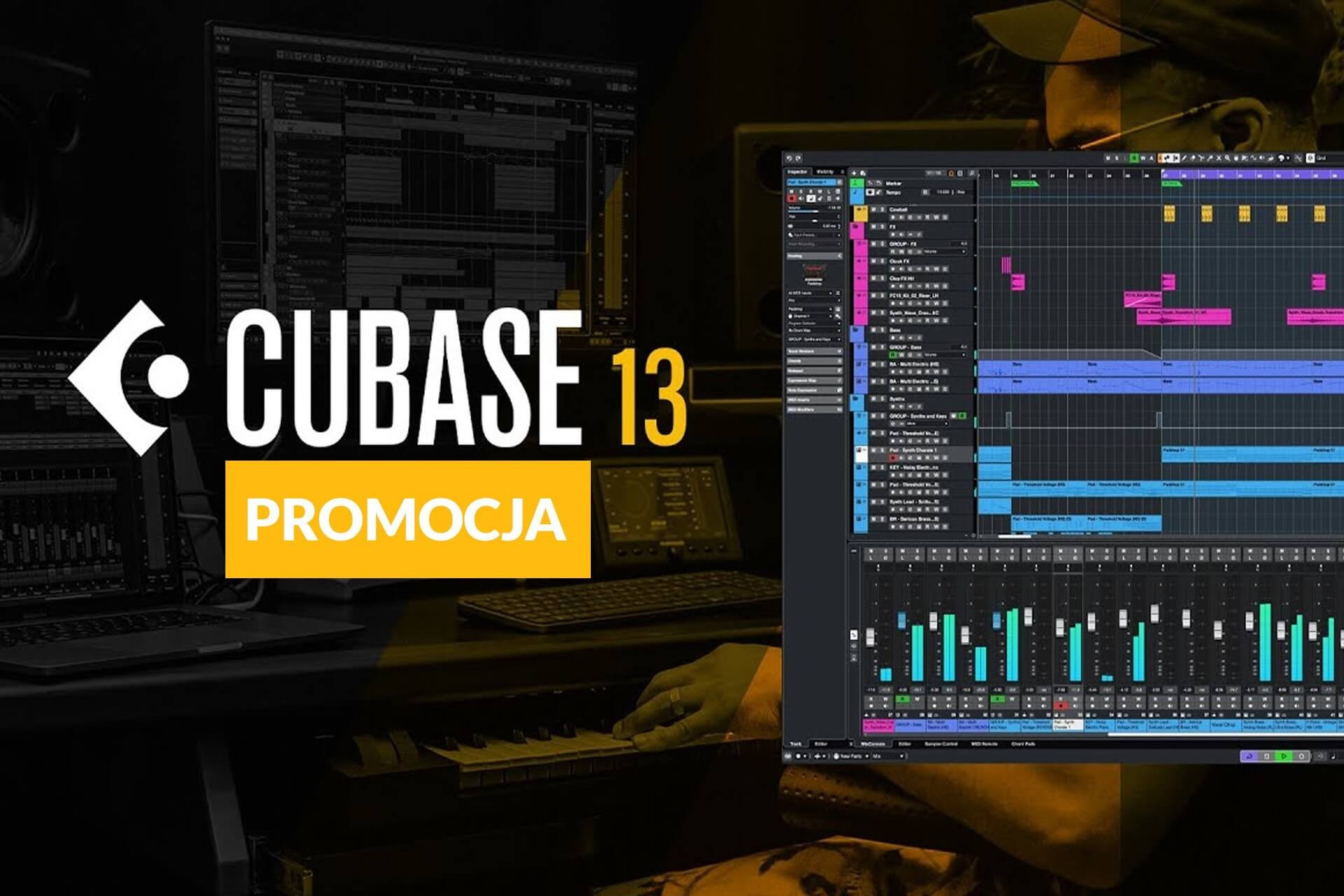 Zaoszczędź do 40% na oprogramowaniu Steinberg Cubase - promocja trwa do 28.04.2024