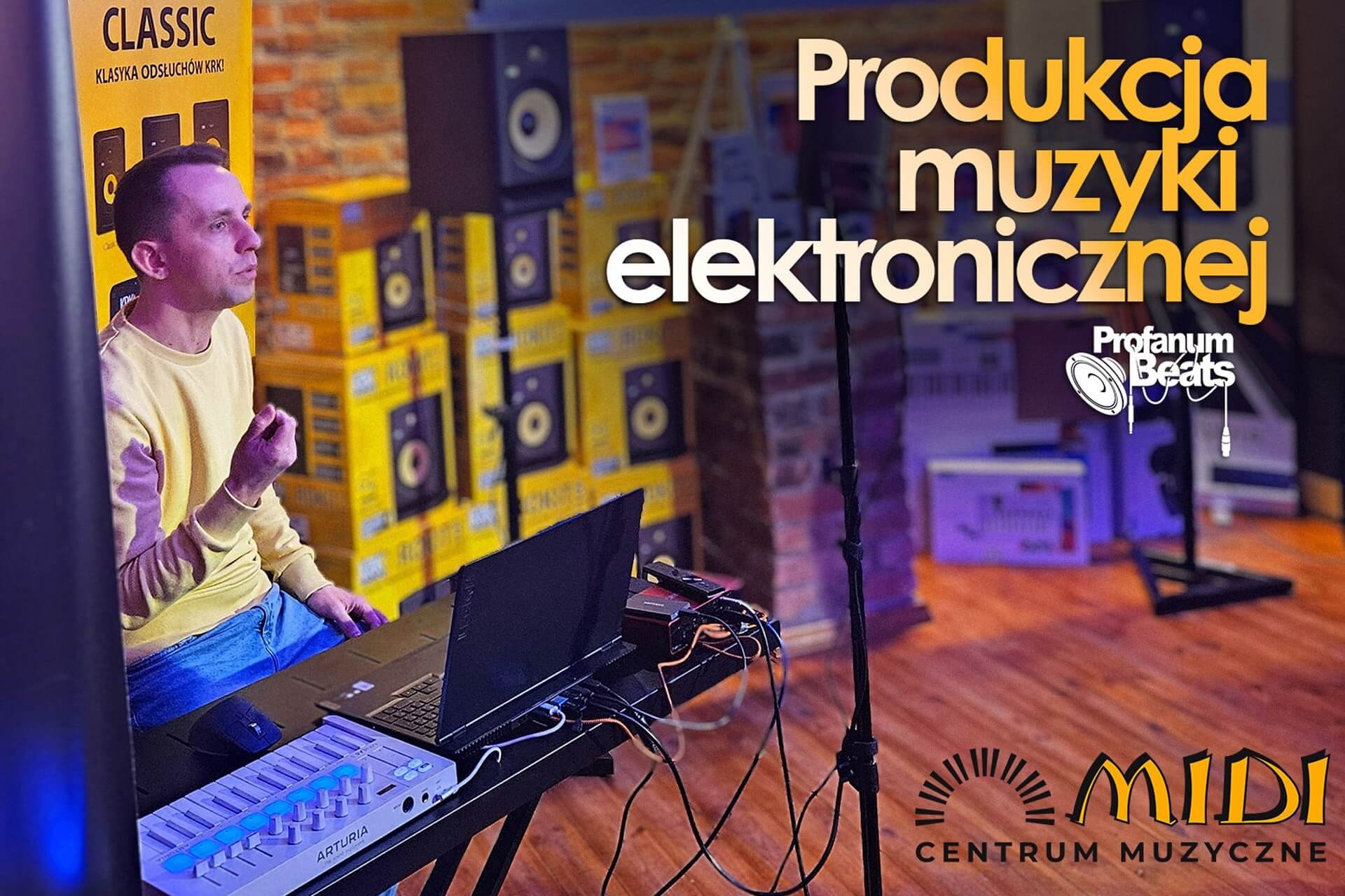 Relacja ze szkolenia z produkcji muzyki elektronicznej w Ableton Live - Sklep Muzyczny MIDI, 23.03.2024