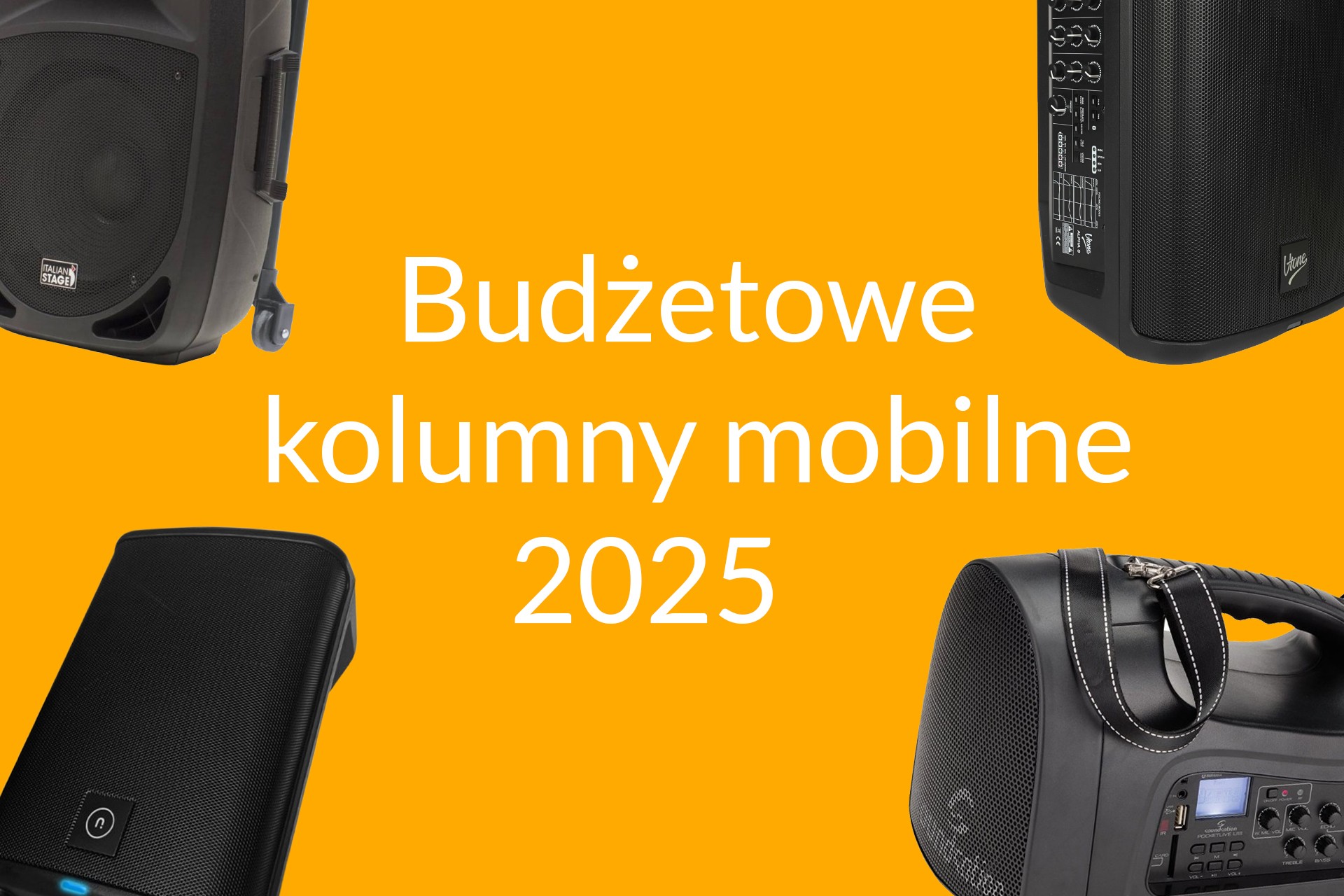Budżetowe kolumny mobilne 2025 – sprawdź, które modele warto wybrać