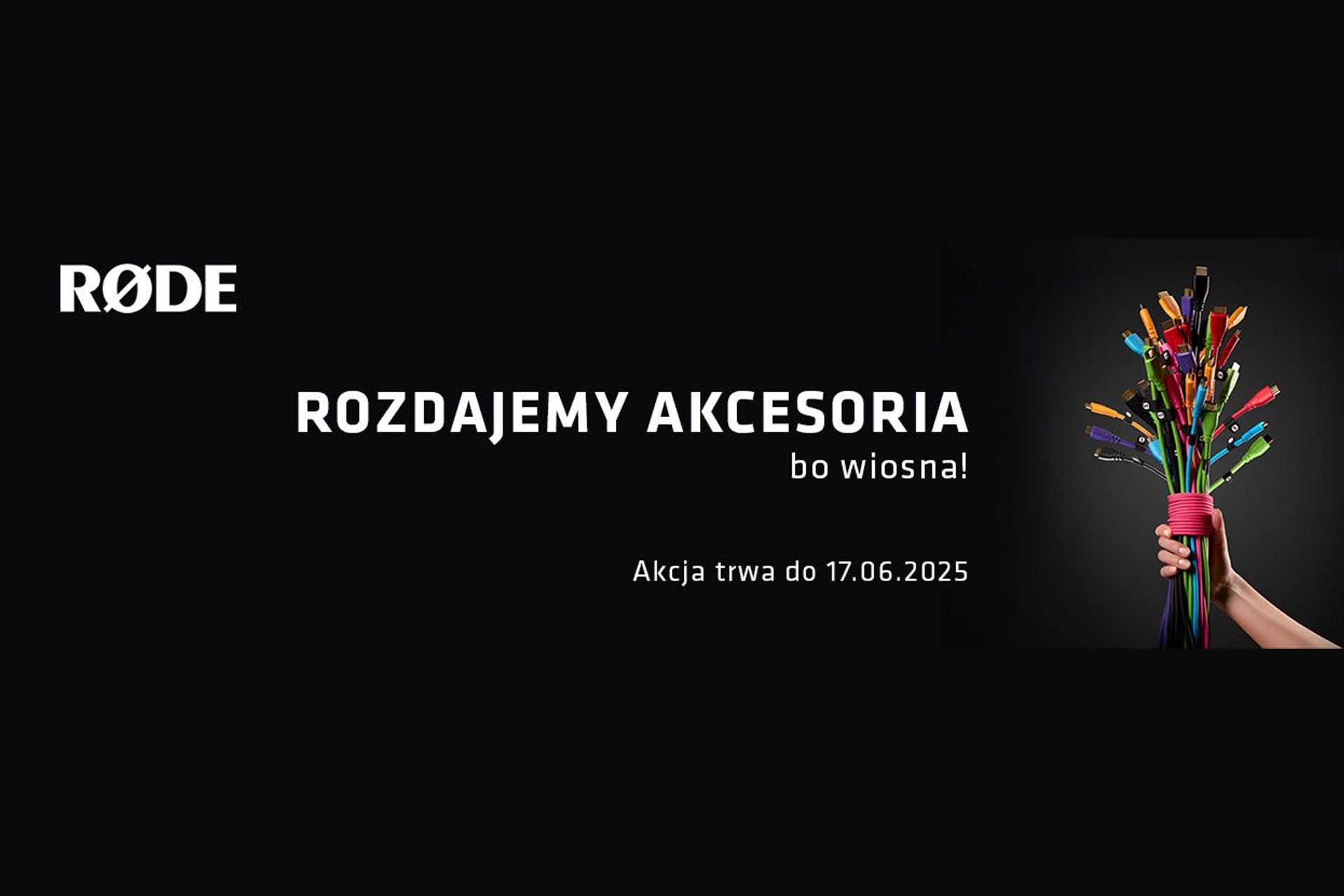 Rozdajemy akcesoria, bo wiosna! Skorzystaj z wyjątkowej promocji RØDE