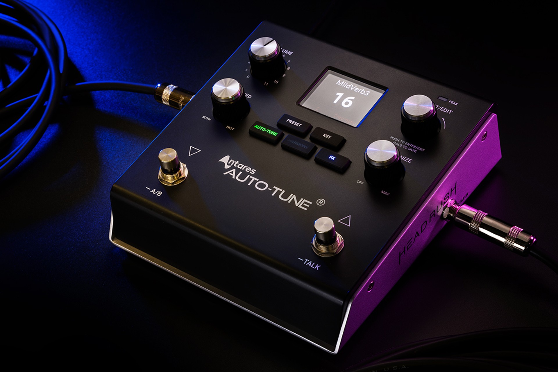 HeadRush Autotune VX5 – nowoczesnym procesor wokalny z wbudowanym Antares Auto-Tune