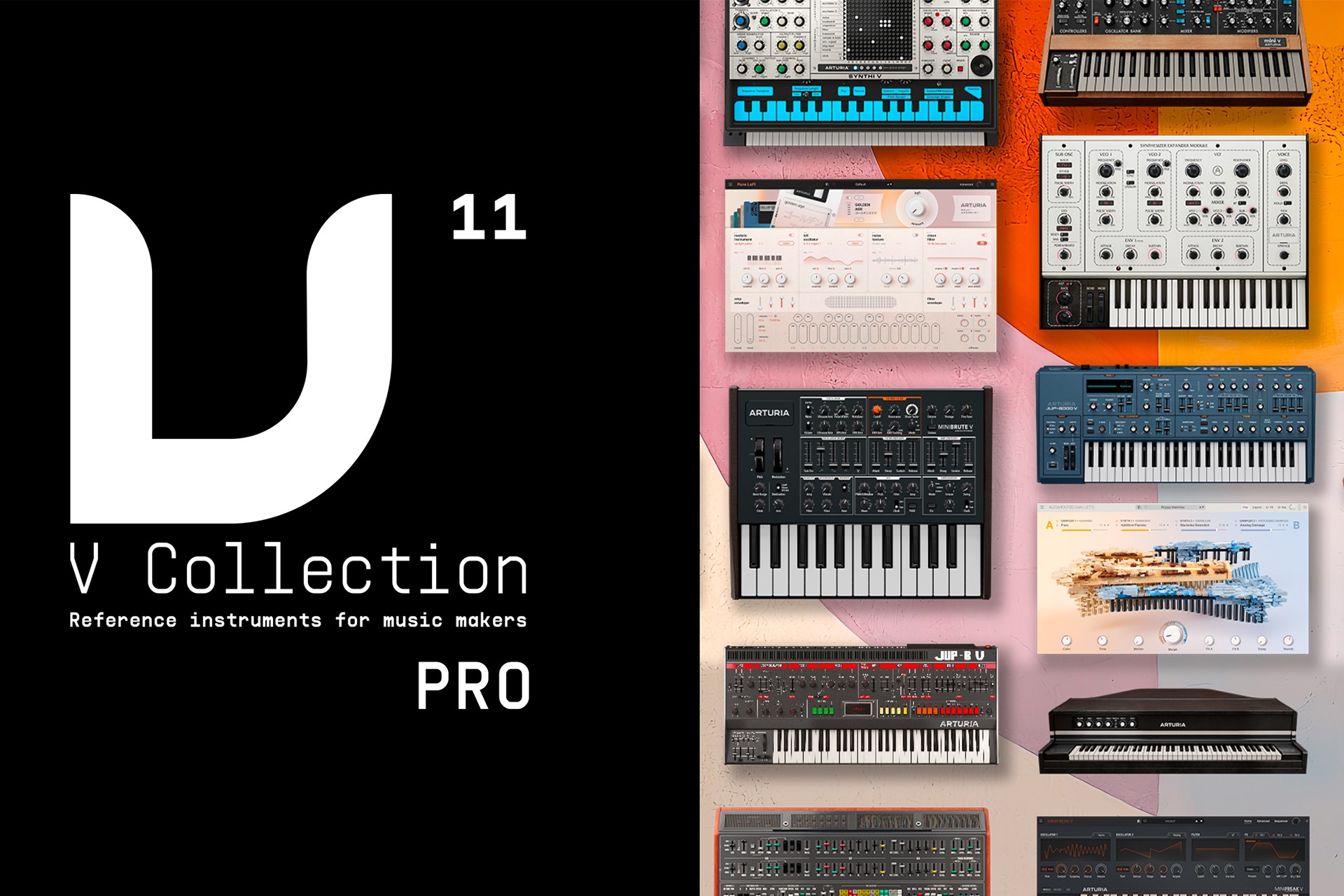Arturia V Collection 11 – kompleksowe porównanie wersji Intro i Pro