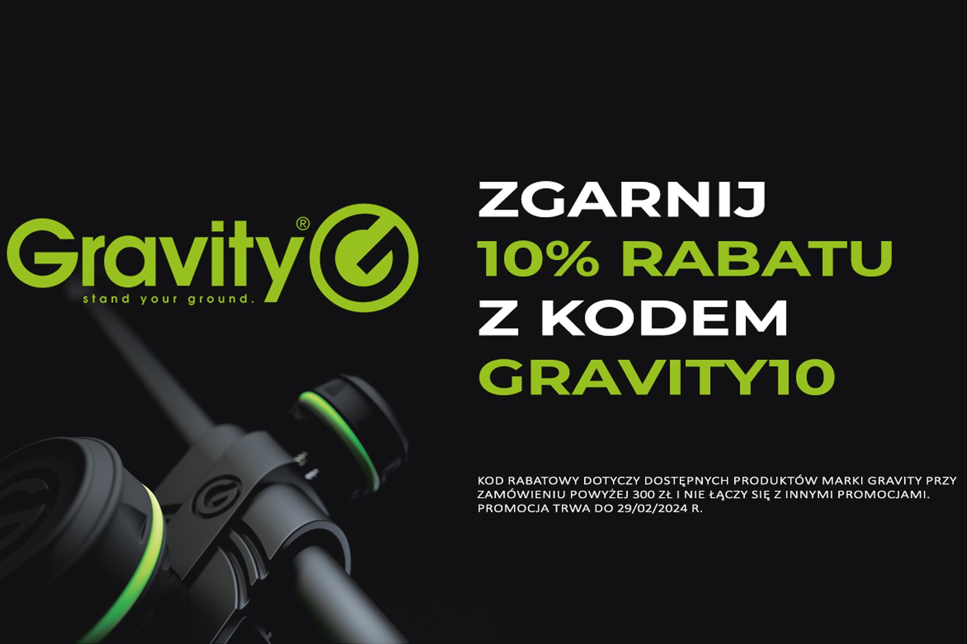 Skorzystaj z MEGA Rabatu: Oszczędzaj 10% na Produkty Gravity