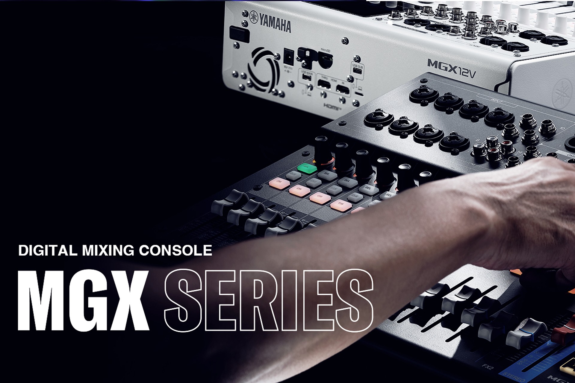 Nowe miksery cyfrowe Yamaha MGX – profesjonalna jakość dźwięku w nowoczesnym wydaniu