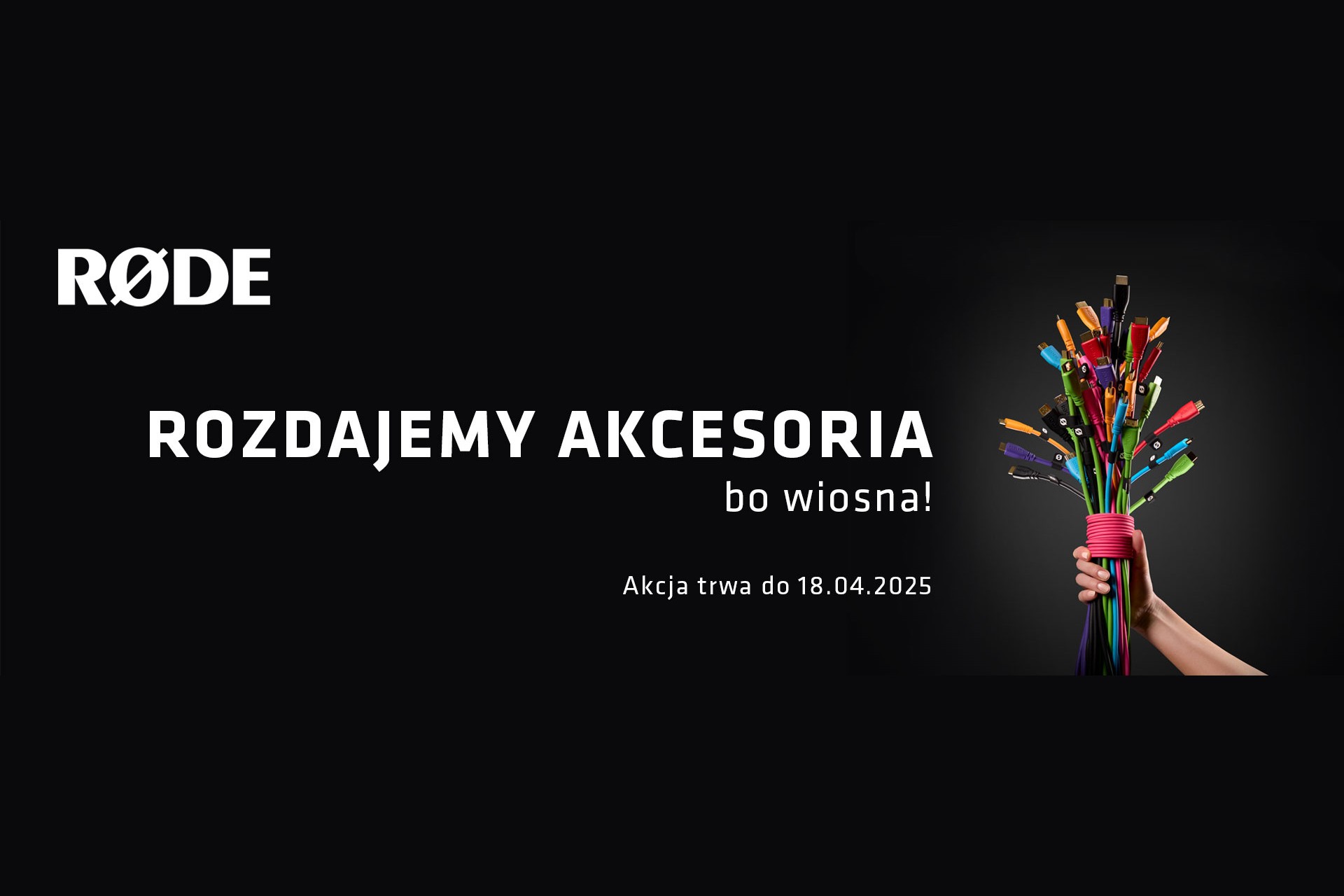 Rozdajemy akcesoria, bo wiosna! Skorzystaj z wyjątkowej promocji RØDE