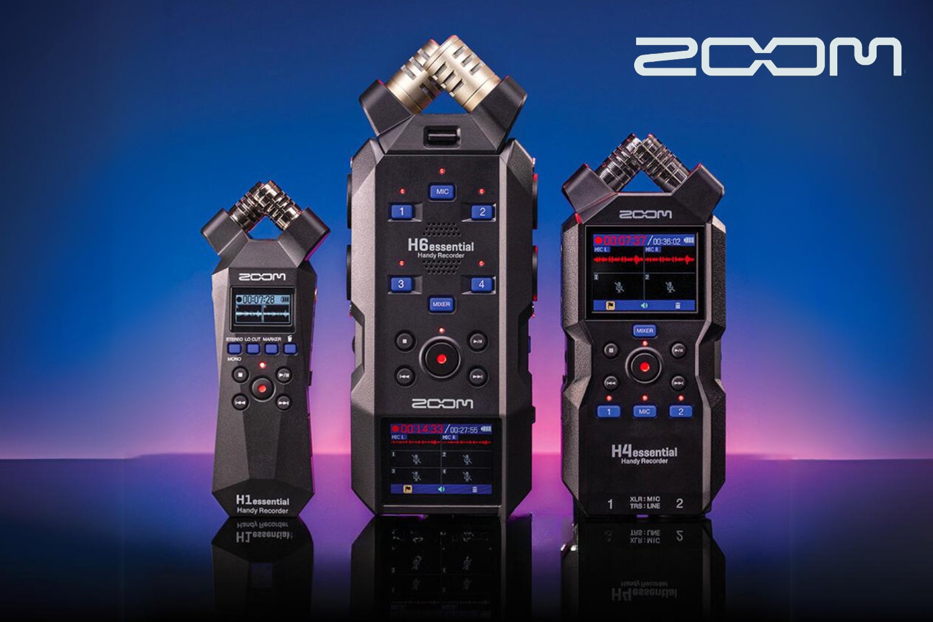 Zoom H Essential: Nowa Seria Rejestratorów Cyfrowych