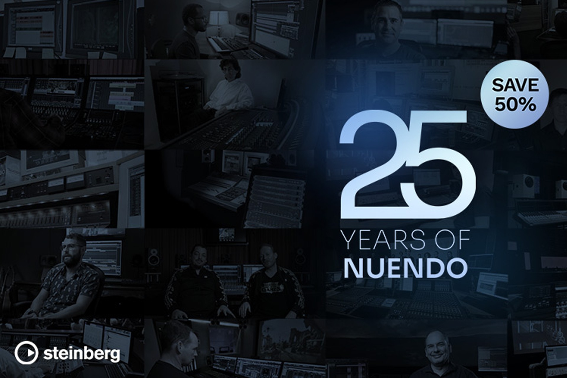 Promocja na 25-lecie NUENDO - 50% zniżki od 8 do 30 października 2025